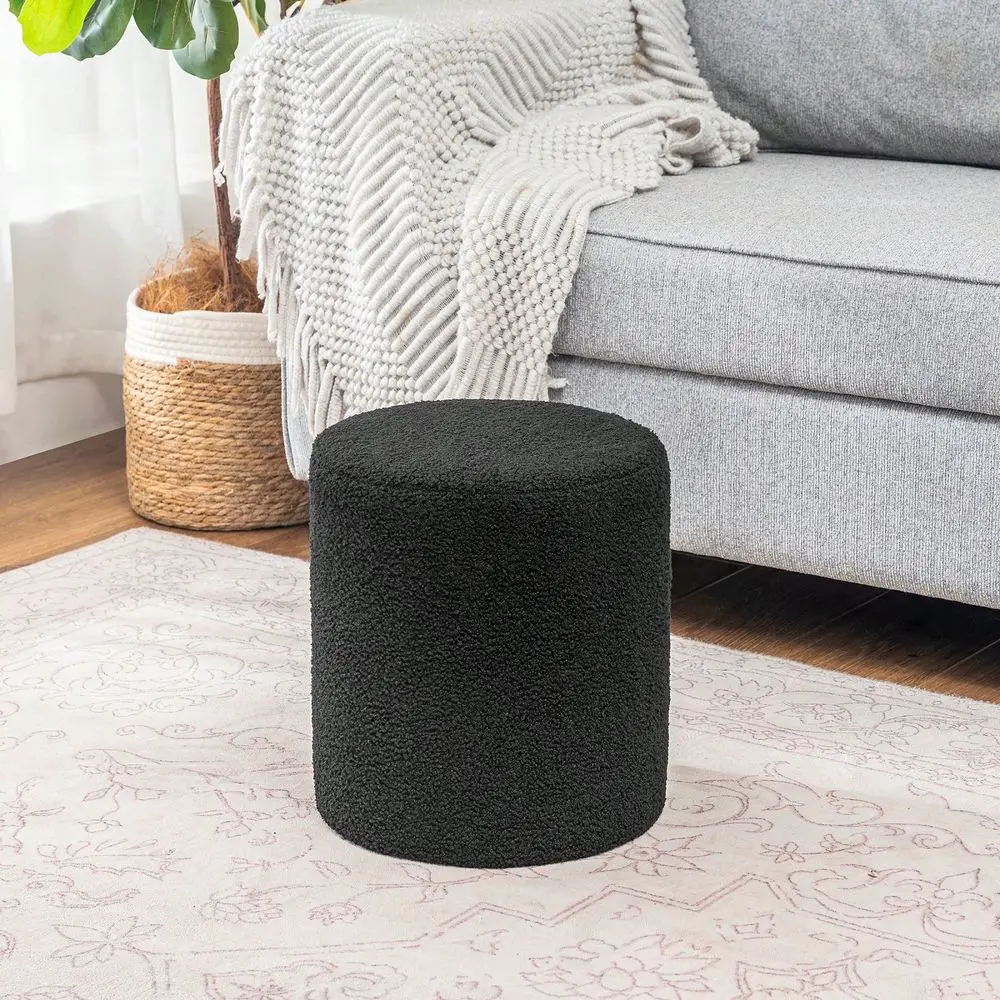 Round Ottoman With Soft Padded Seat, Upholstered Padded Vanity Stool Footrest For Makeup Living Room Bedroom Home Office
Round Ottoman With Soft Padded Seat, Upholstered Padded Vanity Stool Footrest For Makeup Living Room Bedroom Home Office