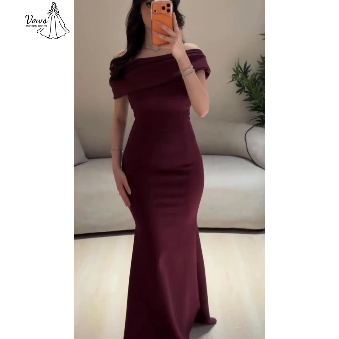 Vows Fishtail Skirt Luxurious Prom Dress Luxury 2025 Evening Dresses Woman Elegant Formal Dresses for Women Card Shoulder Slit
Vows Fishtail Skirt Luxurious Prom Dress Luxury 2025 Evening Dresses Woman Elegant Formal Dresses for Women Card Shoulder Slit