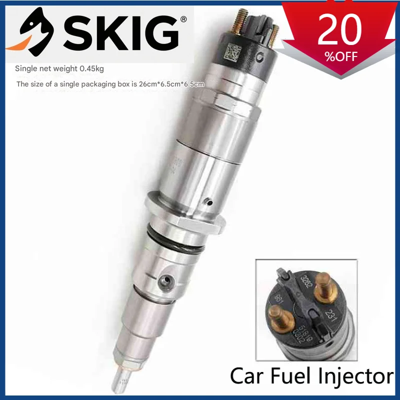 Suitable Fuel Injector 0445120231 5263262 Suitable for Komatsu 6D107 Pc200-8 Pc220-8 Engine
Suitable Fuel Injector 0445120231 5263262 Suitable for Komatsu 6D107 Pc200-8 Pc220-8 Engine