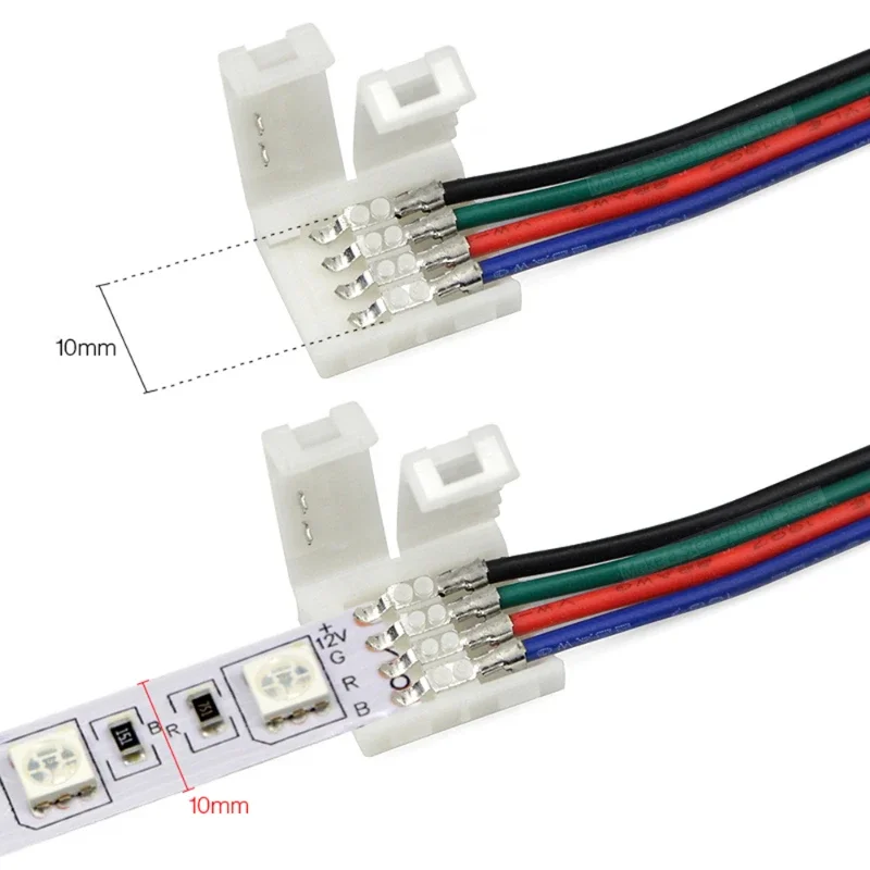 2/3/4/5/6Pin 8/10/12mm Solderless LED Strip Connectors Splice Clip for WS2811 2812 3528 5050 5630 RGB RGBW RGBWW LED Strip Light
2/3/4/5/6Pin 8/10/12mm Solderless LED Strip Connectors Splice Clip for WS2811 2812 3528 5050 5630 RGB RGBW RGBWW LED Strip Light