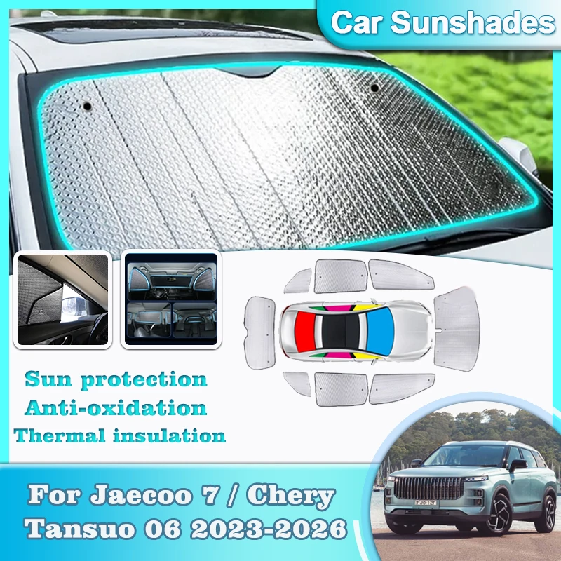 Auto Sunshades Coverage For Jaecoo J7 Accessories Chery Tansuo 06 Fulwin T6 2023 2024-2026 Sunshade Car Sun Visor Windows Covers
Auto Sunshades Coverage For Jaecoo J7 Accessories Chery Tansuo 06 Fulwin T6 2023 2024-2026 Sunshade Car Sun Visor Windows Covers