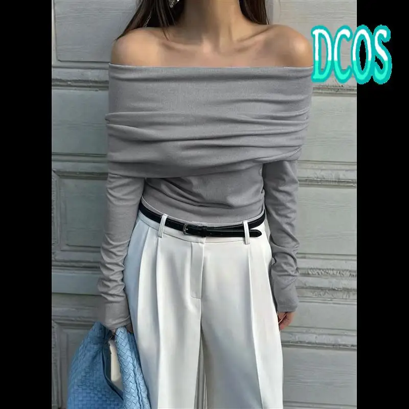 DCOS-Women's Off The Shoulder Long Sleeve Bodysuit Slimming Body Suit Tops Sheer Mesh Ruched Outfits
DCOS-Women's Off The Shoulder Long Sleeve Bodysuit Slimming Body Suit Tops Sheer Mesh Ruched Outfits