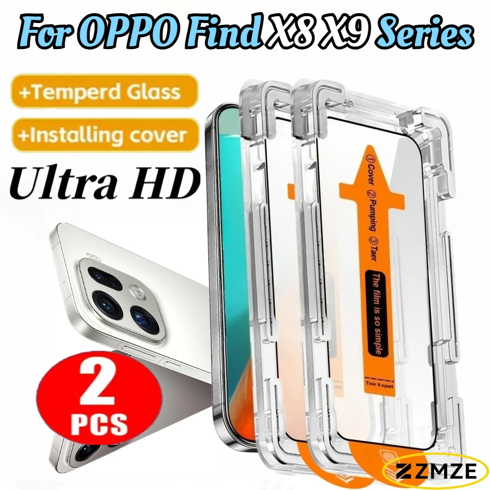 2 Pieces Front Screen Protector Film For OPPO X8 Ultra X8S + One Click HD Tempered Glass Films For OPPO X9 X9S Pro X9 Ultra X9+
2 Pieces Front Screen Protector Film For OPPO X8 Ultra X8S + One Click HD Tempered Glass Films For OPPO X9 X9S Pro X9 Ultra X9+
