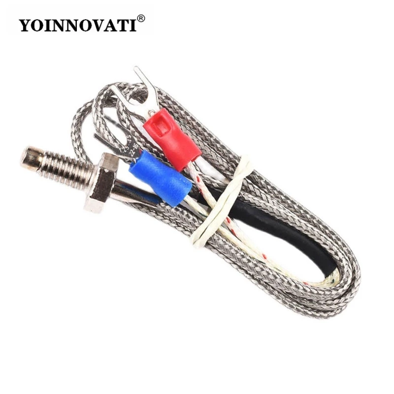 NEW 0.5M 3.3ft K Type Thermocouple Control Temperature Controller 0-600C Sensor Probe HITM 3*15*500 Detection Line Probe
NEW 0.5M 3.3ft K Type Thermocouple Control Temperature Controller 0-600C Sensor Probe HITM 3*15*500 Detection Line Probe