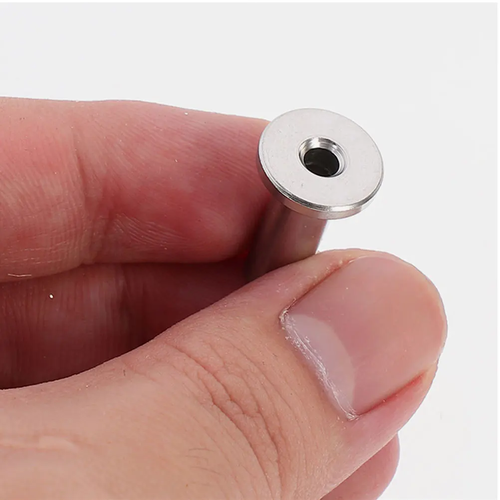 8Pcs Cable Protector Sleeves Stainless Steel Deck Cable Protector Anti-Wear Wire Rope Protective Sleeve for DIY Balustrade 
8Pcs Cable Protector Sleeves Stainless Steel Deck Cable Protector Anti-Wear Wire Rope Protective Sleeve for DIY Balustrade