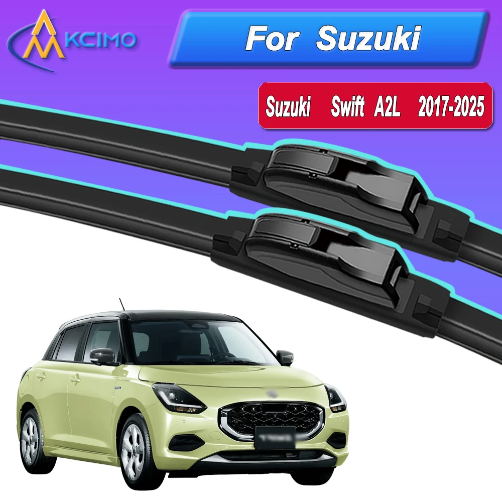 Silicone Car Wiper Blades for Suzuki Swift A2L 2017-2025 - All Weather Silent Wiper Blades, Quick Release Clip
Silicone Car Wiper Blades for Suzuki Swift A2L 2017-2025 - All Weather Silent Wiper Blades, Quick Release Clip