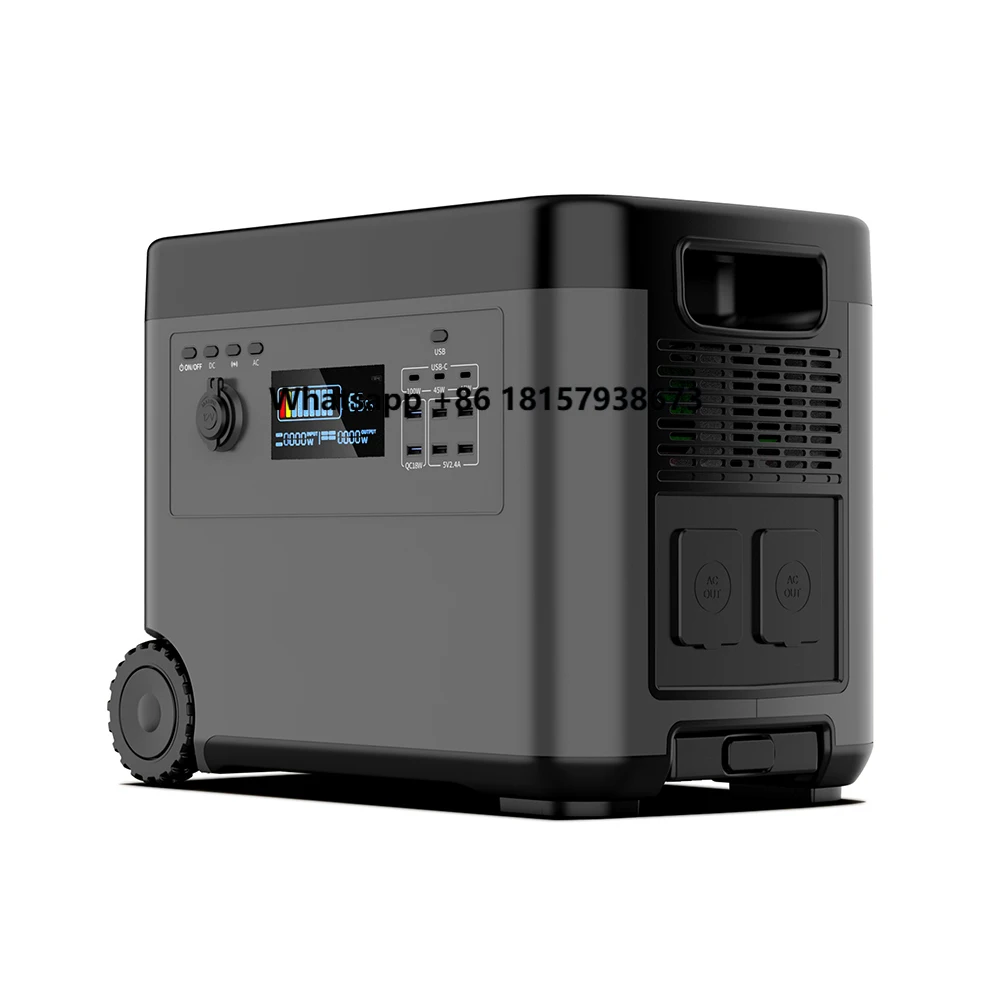 ODM Camping 2500W Lithium Lifepo4 Battery Home Solar Energy System Inverter Generator Portable Power Station
ODM Camping 2500W Lithium Lifepo4 Battery Home Solar Energy System Inverter Generator Portable Power Station