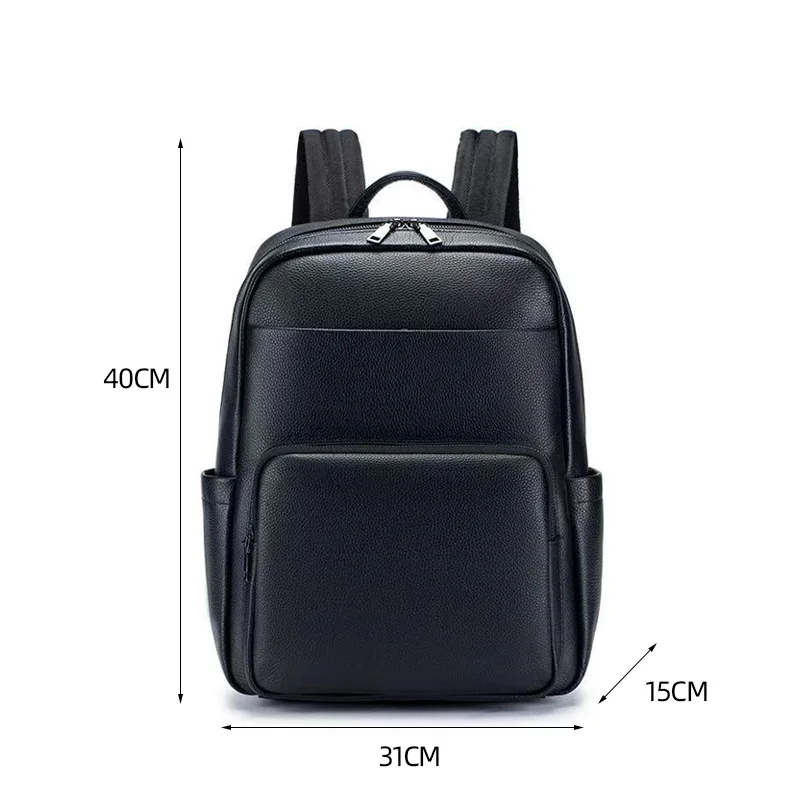 Cow Genuine Leather Men Backpacks Fashion Real Natural Leather Student Backpack Boy Luxury Brand Large Computer Laptop Bag
Cow Genuine Leather Men Backpacks Fashion Real Natural Leather Student Backpack Boy Luxury Brand Large Computer Laptop Bag