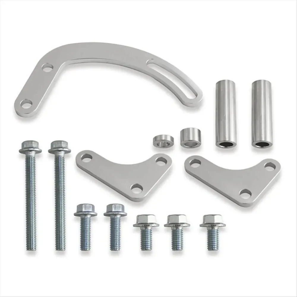 #252H Power Steering Pump Bracket for Chevrolet 350 Small Block LWP 551522 (Silver)
#252H Power Steering Pump Bracket for Chevrolet 350 Small Block LWP 551522 (Silver)