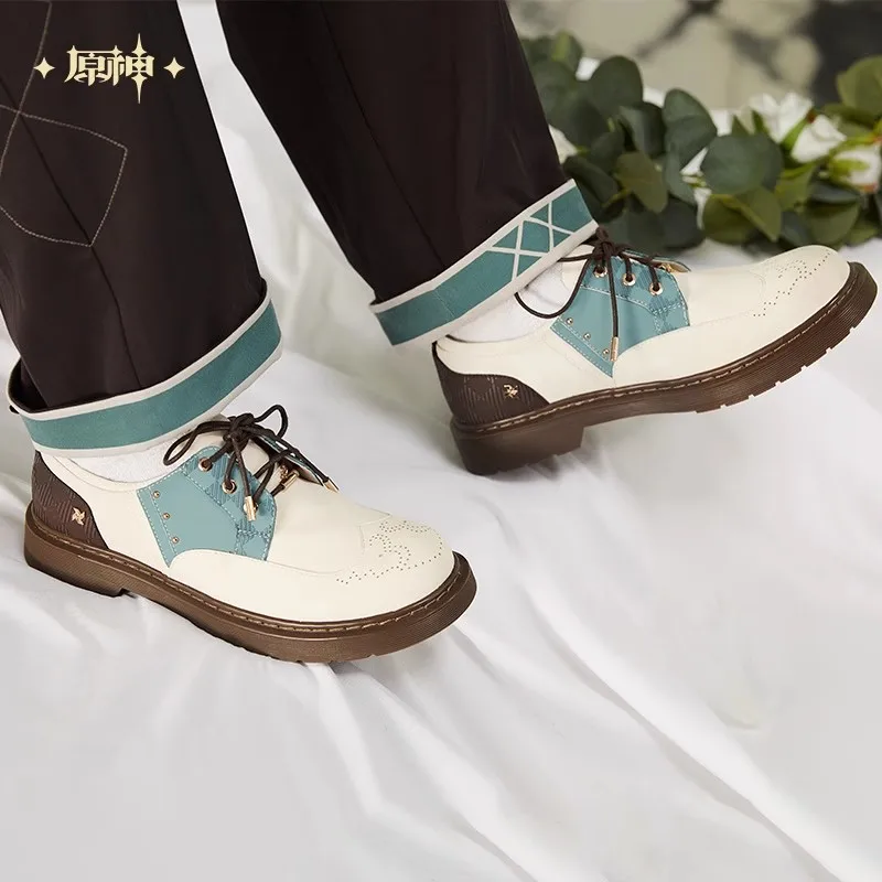 Официальная тематическая серия miHoYo Genshin Impact Venti, обувь Ox Shoe, аниме, игровая одежда
Официальная тематическая серия miHoYo Genshin Impact Venti, обувь Ox Shoe, аниме, игровая одежда