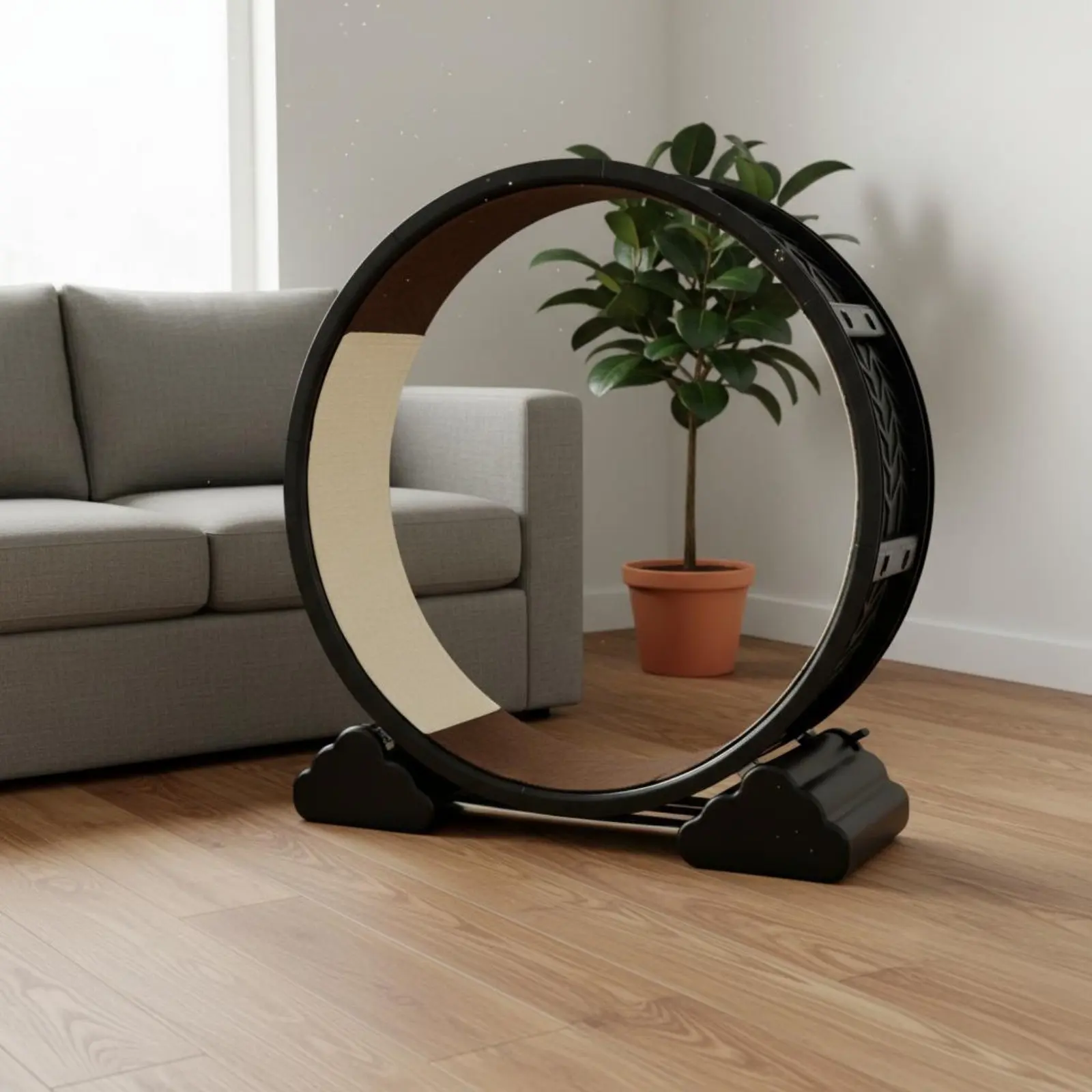 Cat Running Wheel Silent Function Cat Exercise Wheel Pet Furniture Detachable Carpet Track Long-Lasting Construction
Cat Running Wheel Silent Function Cat Exercise Wheel Pet Furniture Detachable Carpet Track Long-Lasting Construction