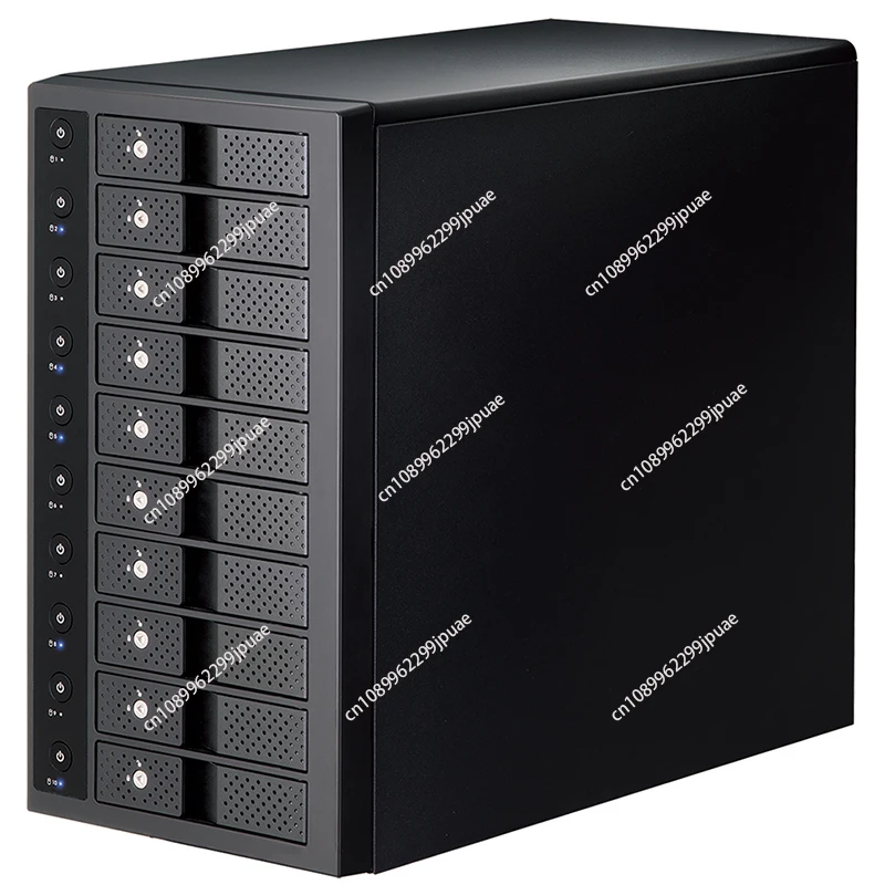 Коробка для жесткого диска с десятью дисками, независимый источник питания, связь питания/USB3.2 Type-C, поддерживает жесткий диск 24T.
Коробка для жесткого диска с десятью дисками, независимый источник питания, связь питания/USB3.2 Type-C, поддерживает жесткий диск 24T.