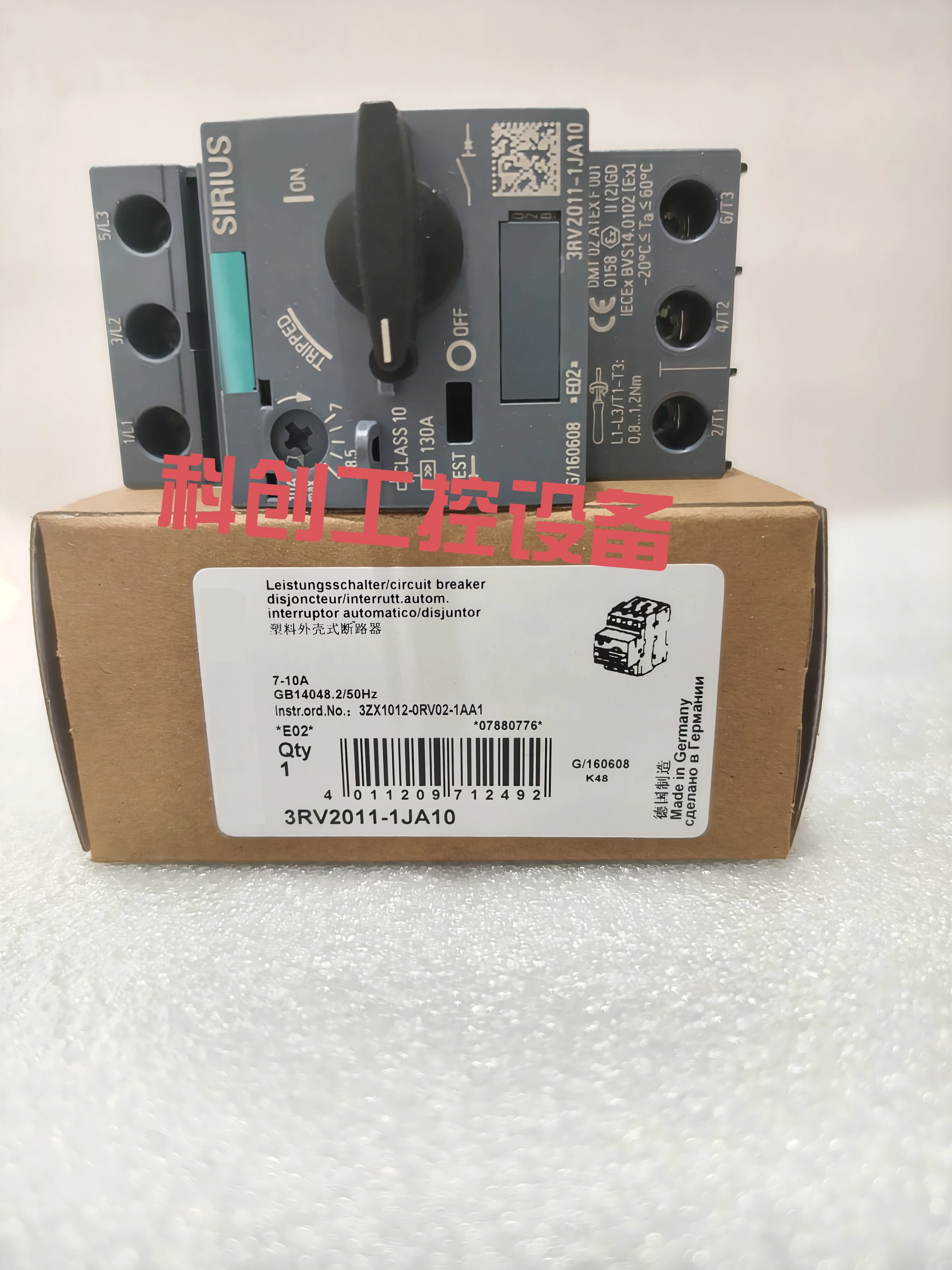 Circuit Breaker 3RV2011-1JA10/1AA10/1GA10/1KA10/1DA10, original products in stock
Circuit Breaker 3RV2011-1JA10/1AA10/1GA10/1KA10/1DA10, original products in stock