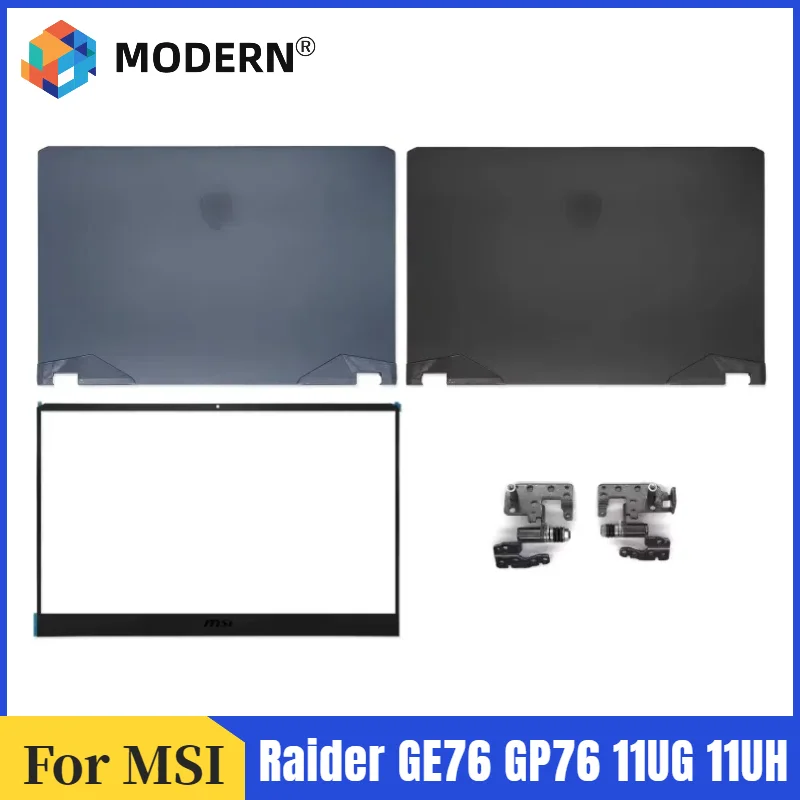 New For MSI Raider GE76 GP76 11UG 11UH 12UGS 12UHS MS-17K2 LCD Back Cover Top Case/LCD Front Bezel/Hinges
New For MSI Raider GE76 GP76 11UG 11UH 12UGS 12UHS MS-17K2 LCD Back Cover Top Case/LCD Front Bezel/Hinges