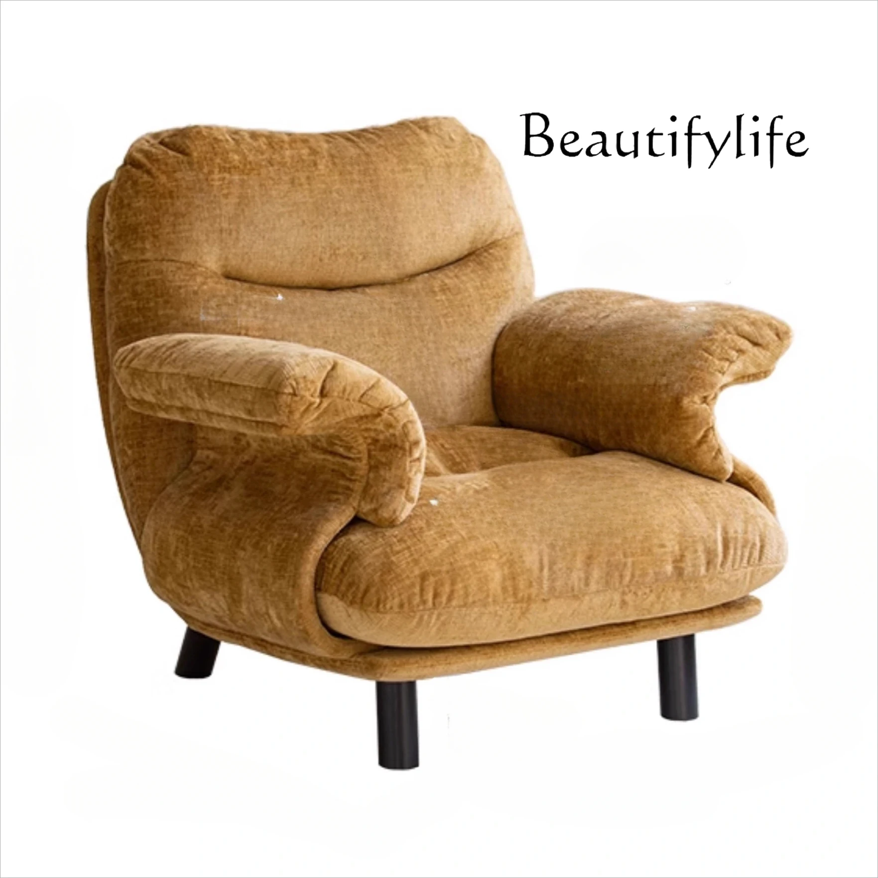 Medieval style sofa designer sleepable reclining single sofa Nordic lazy sofa small apartment leisure chair
Medieval style sofa designer sleepable reclining single sofa Nordic lazy sofa small apartment leisure chair