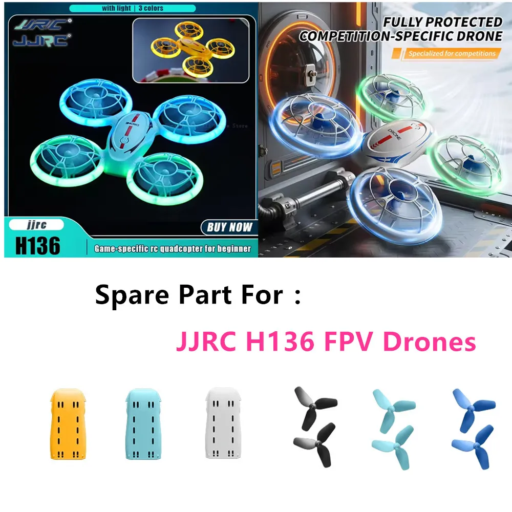JJRC H136 Drone Propeller Maple Leaf 3.7v 600mAh / JJRC H136 Drone Battery Spare Parts JJRC H136 Accessories Flight 7 Minute
JJRC H136 Drone Propeller Maple Leaf 3.7v 600mAh / JJRC H136 Drone Battery Spare Parts JJRC H136 Accessories Flight 7 Minute