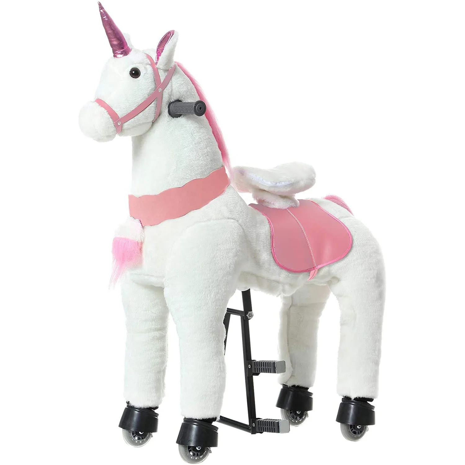 S/M/L Unicorn Horse Toy Walking Zippy Animal Rides Toy Horse On Wheels
S/M/L Unicorn Horse Toy Walking Zippy Animal Rides Toy Horse On Wheels