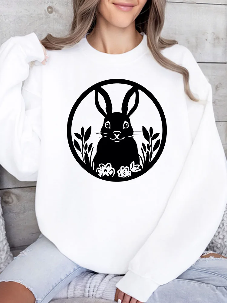 Paper Bunny Women's Crew Neck Sweatshirt Casual Long Sleeve Pullover Loose Fit Daily Wear
Paper Bunny Women's Crew Neck Sweatshirt Casual Long Sleeve Pullover Loose Fit Daily Wear