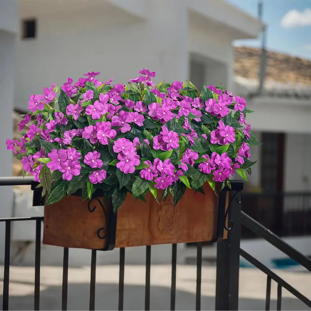 Faux Impatiens for Home Decor Uv Resistant Artificial Impatiens Bunch for Indoor Outdoor Decor Faux Flowers for Balcony Kitchen
Faux Impatiens for Home Decor Uv Resistant Artificial Impatiens Bunch for Indoor Outdoor Decor Faux Flowers for Balcony Kitchen