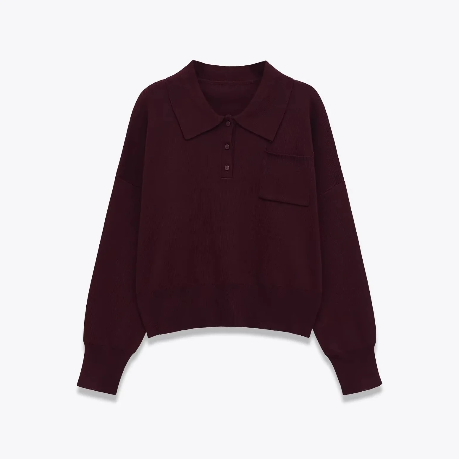 New Women's POLO Knitted Top Casual Fashion Simple and Loose Versatile Pocket Decorative Hoodie
New Women's POLO Knitted Top Casual Fashion Simple and Loose Versatile Pocket Decorative Hoodie