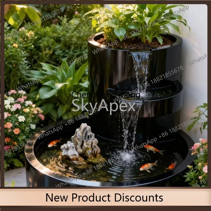 z10Stainless Steel Fish Pond Finished Custom Indoor Outdoor Courtyard Terrace Flower Box Water Feature Flowing
z10Stainless Steel Fish Pond Finished Custom Indoor Outdoor Courtyard Terrace Flower Box Water Feature Flowing