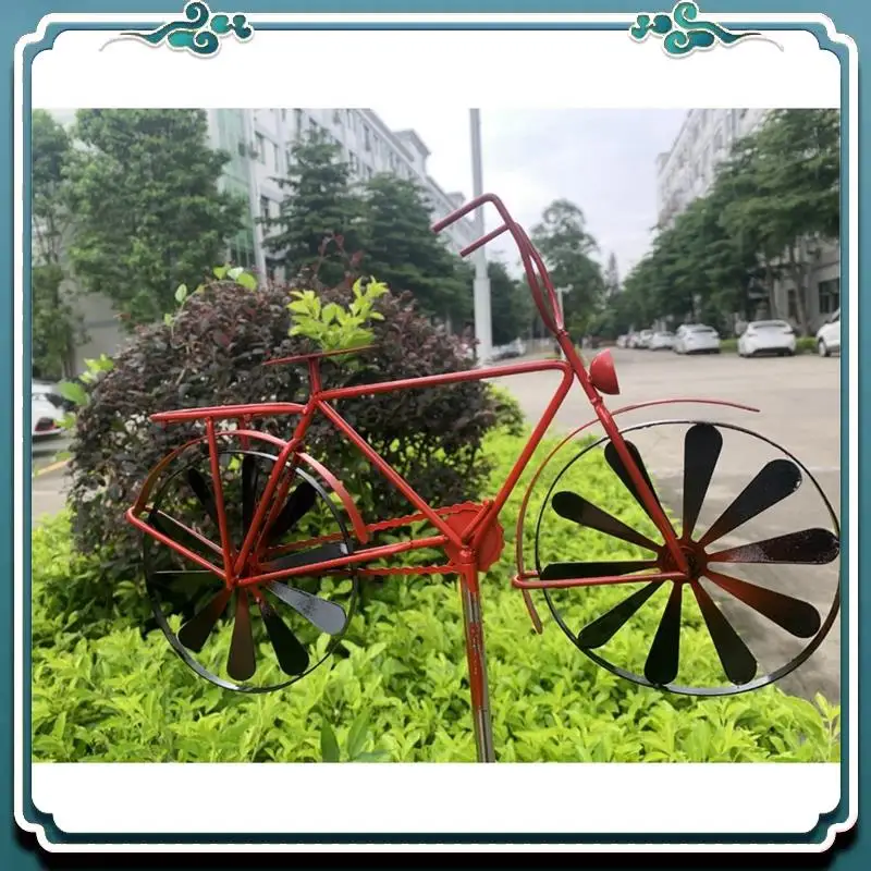 1 Pair Iron Wind Spinner,51In H Bicycle Wind Spinners For Patio Lawn Farm Backyard
1 Pair Iron Wind Spinner,51In H Bicycle Wind Spinners For Patio Lawn Farm Backyard