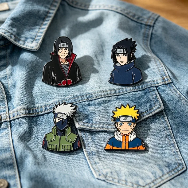 New Naruto 4pcs badge anime Naruto series badge cartoon series creative personality metal brooch versatile clothing accessories
New Naruto 4pcs badge anime Naruto series badge cartoon series creative personality metal brooch versatile clothing accessories