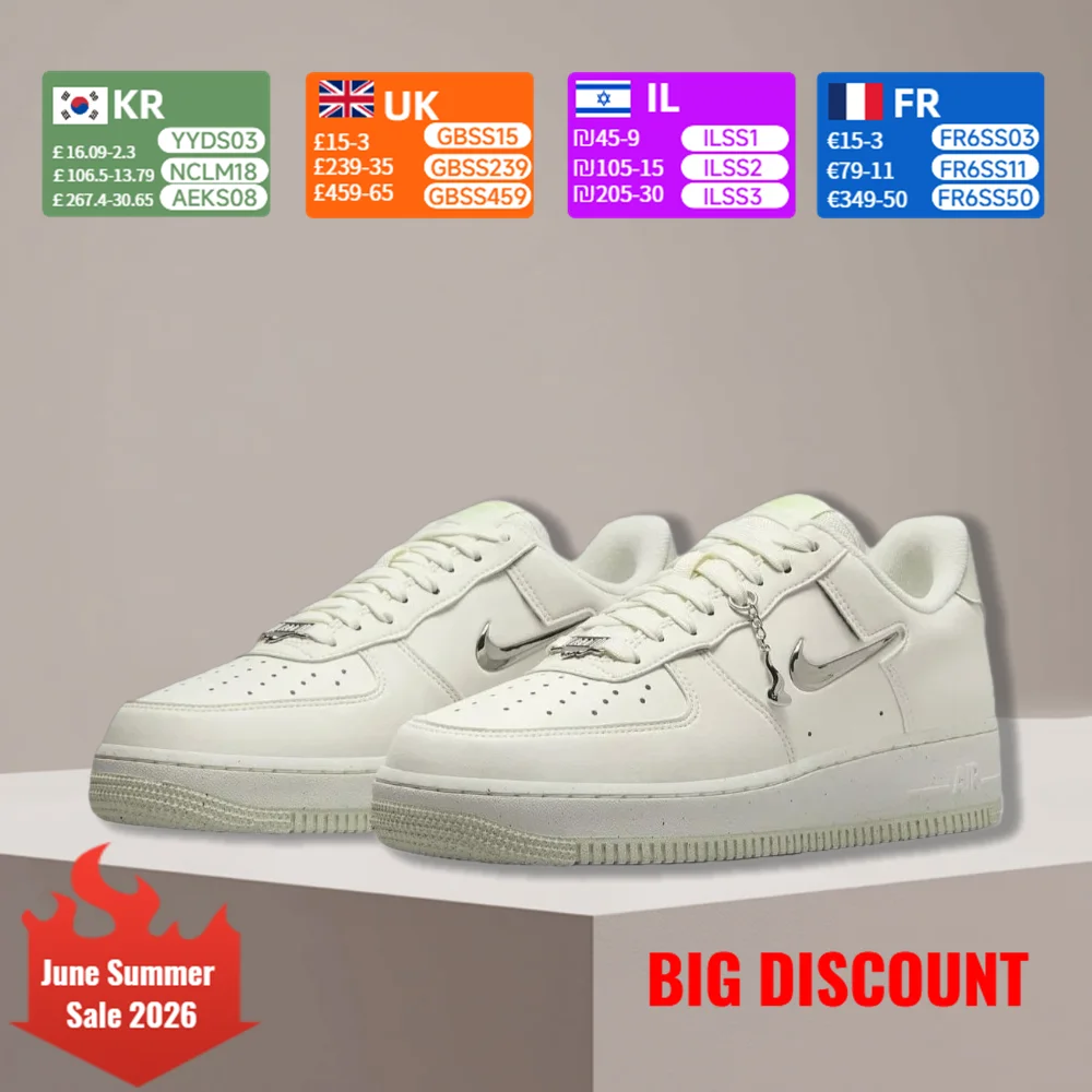 Nike Air Force 1 '07 Unisex Sneakers Iconic Low-Top & Cushioned Comfort Classic Street Style FN8540-100
Nike Air Force 1 '07 Unisex Sneakers Iconic Low-Top & Cushioned Comfort Classic Street Style FN8540-100