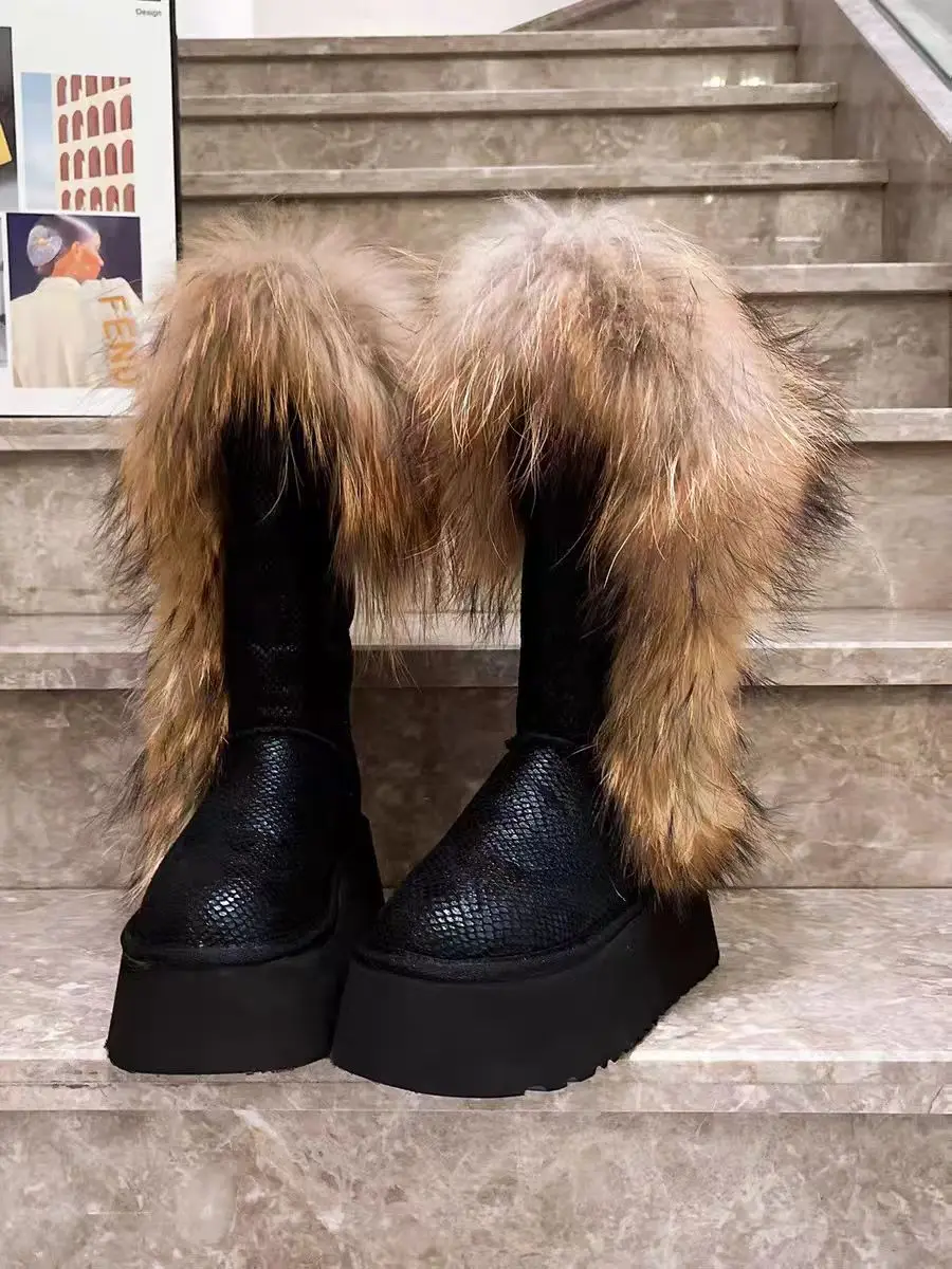 Удобные зимние ботинки на толстой подошве из натурального меха, цельные утолщенные женские хлопковые туфли с высоким берцем на меху, размеры 35-40.
Удобные зимние ботинки на толстой подошве из натурального меха, цельные утолщенные женские хлопковые туфли с высоким берцем на меху, размеры 35-40.