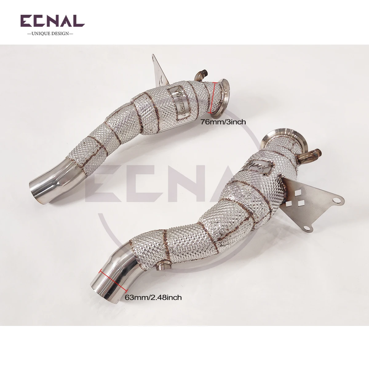 Ecnal Exhaust GINTANI Downpipe for Ferrari 458 Italia/Speciale/Spider 4.5L SS304 Sport Exhaust Pipe with Catalytic Converter
Ecnal Exhaust GINTANI Downpipe for Ferrari 458 Italia/Speciale/Spider 4.5L SS304 Sport Exhaust Pipe with Catalytic Converter