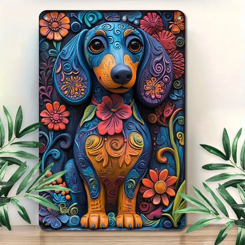Artistic Dachshund - Themed Aluminum Metal Artwork, Ideal for Enhancing The Lively Vibe of Your Home, Decorative Wall Hanging
Artistic Dachshund - Themed Aluminum Metal Artwork, Ideal for Enhancing The Lively Vibe of Your Home, Decorative Wall Hanging