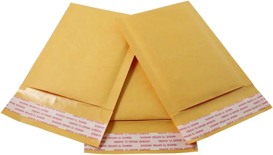 25 Pack 4x6 Kraft Bubble Mailers, Self-Seal Padded Envelopes, Small Size
25 Pack 4x6 Kraft Bubble Mailers, Self-Seal Padded Envelopes, Small Size