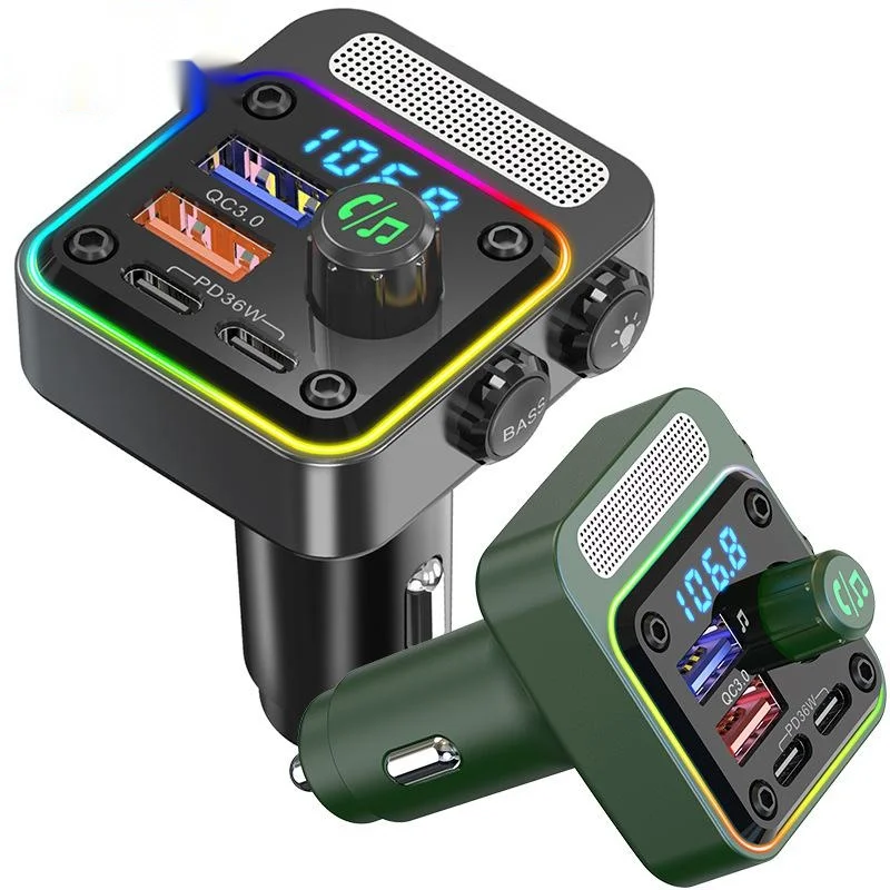 BC91 Bluetooth 5.3 FM Transmitter Car MP3 U Disk Player Wireless Handsfree Car Kit PD 36W Type-c +QC 3.0 Fast Charger
BC91 Bluetooth 5.3 FM Transmitter Car MP3 U Disk Player Wireless Handsfree Car Kit PD 36W Type-c +QC 3.0 Fast Charger