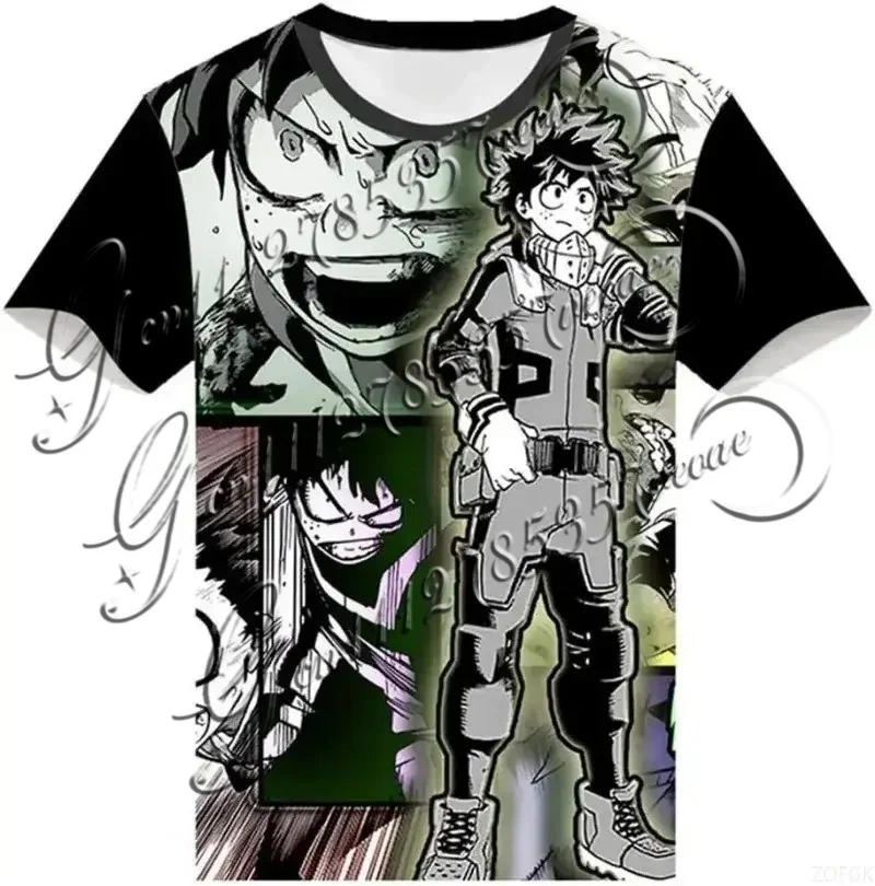 Bandai Japanese Anime "My Hero Academy" Green Valley 3D Digital Printed Short Sleeved Family Quick Drying Breathable T-shirt
Bandai Japanese Anime "My Hero Academy" Green Valley 3D Digital Printed Short Sleeved Family Quick Drying Breathable T-shirt
