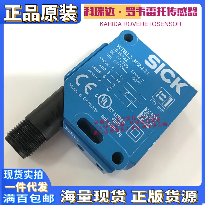 2025 1041421 Germany SICK sensor WTB12-3P2441 ten compensations for one fake background suppression photoelectric eye switch
2025 1041421 Germany SICK sensor WTB12-3P2441 ten compensations for one fake background suppression photoelectric eye switch