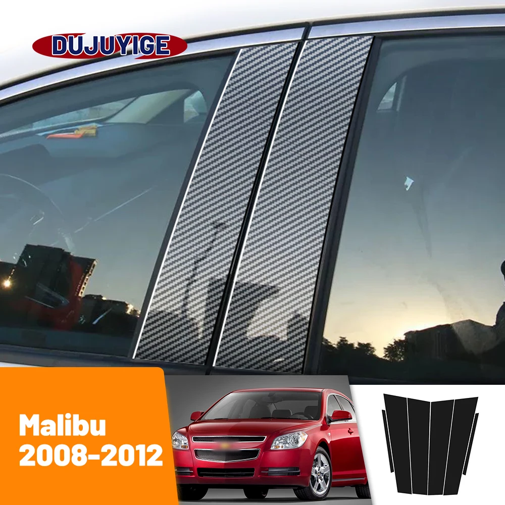 For Chevrolet Malibu 2008-2012 2009 2010 2011 Carbon Fiber Window Door Column Deal B C Pillar Post Cover Trim Sticker
For Chevrolet Malibu 2008-2012 2009 2010 2011 Carbon Fiber Window Door Column Deal B C Pillar Post Cover Trim Sticker