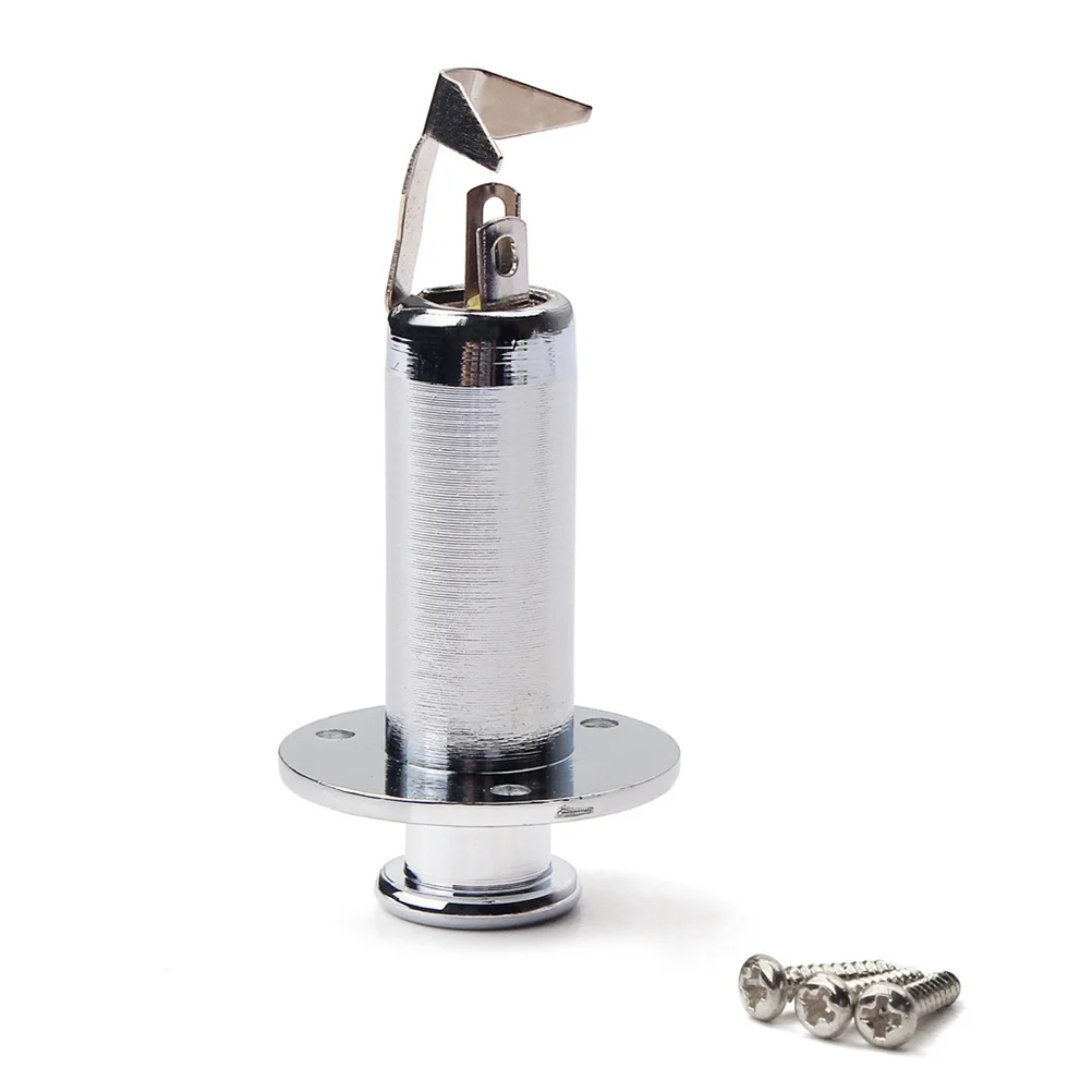 Threaded Cylinder Output Jack Stereo Mono End Pin Strap Button Acoustic Electric Guitar Bass Guitar Output Jack
Threaded Cylinder Output Jack Stereo Mono End Pin Strap Button Acoustic Electric Guitar Bass Guitar Output Jack