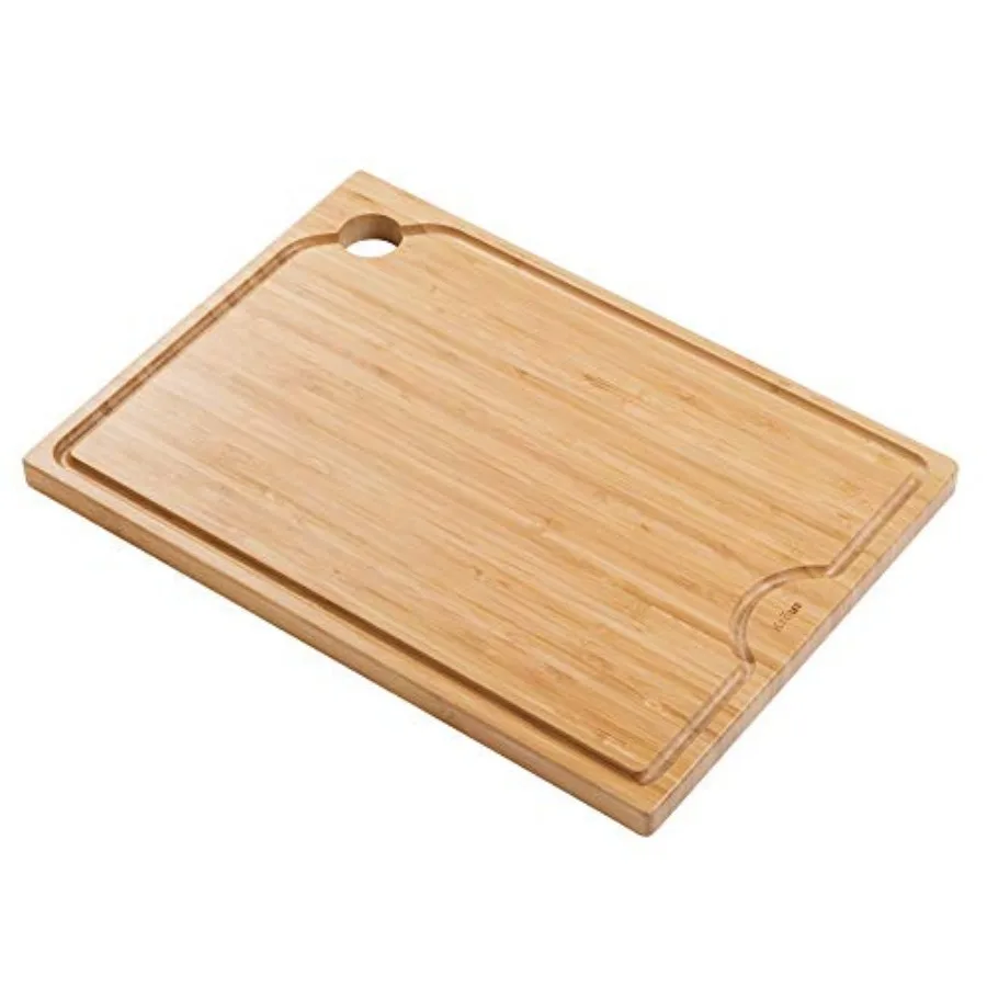 Kore Solid Bamboo Cutting Board for Workstation Kitchen Sink 16 3/4 in. x 12 in.,KCB-WS103BB
Kore Solid Bamboo Cutting Board for Workstation Kitchen Sink 16 3/4 in. x 12 in.,KCB-WS103BB