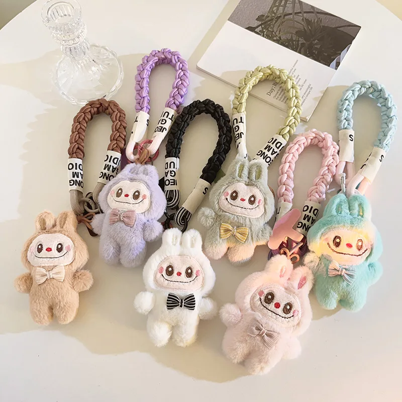 Kawaii Labubu Plush Doll Keychain Cell Phone Case Lanyard Wrist Strap Thickened Nylon Strap Backpack Decor Pendant Couple Gifts
Kawaii Labubu Plush Doll Keychain Cell Phone Case Lanyard Wrist Strap Thickened Nylon Strap Backpack Decor Pendant Couple Gifts