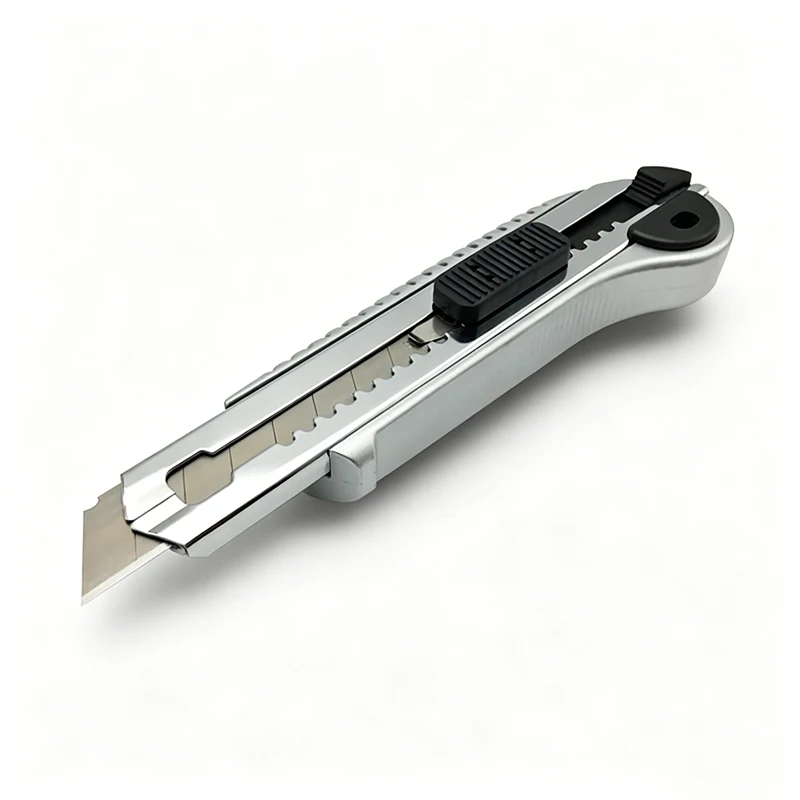 WEELEE Aluminum Alloy Retractable Utility Knife Heavy Duty Box Cutter Art Knife for Home Office Craft Use
WEELEE Aluminum Alloy Retractable Utility Knife Heavy Duty Box Cutter Art Knife for Home Office Craft Use