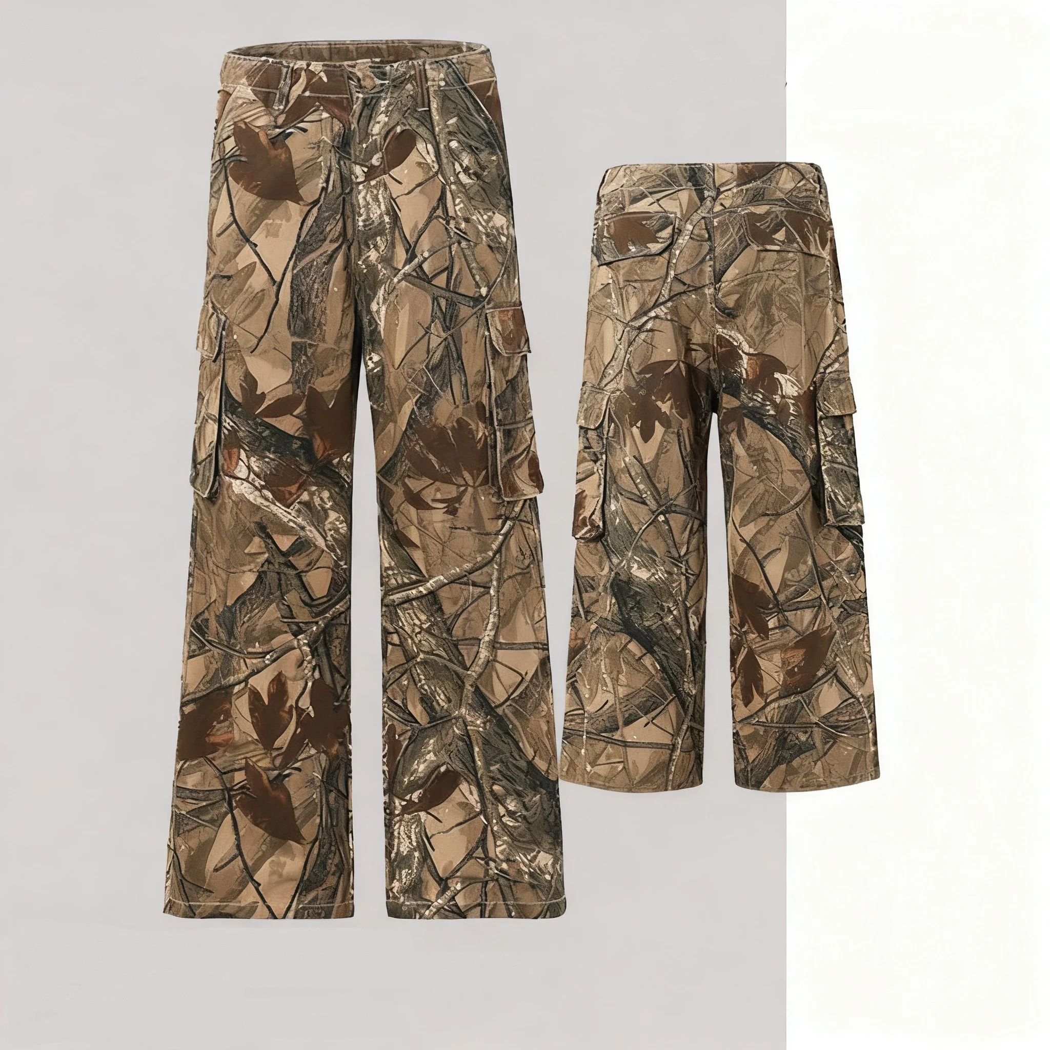 Men's Branch Camouflage Jeans American Style Old Washed Wide Leg Retro Loose Fashion Trend Street Straight Jeans Camo Pants Y2K
Men's Branch Camouflage Jeans American Style Old Washed Wide Leg Retro Loose Fashion Trend Street Straight Jeans Camo Pants Y2K