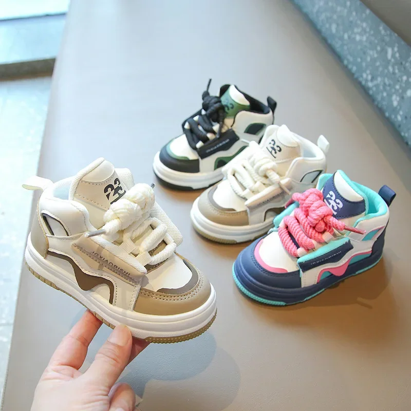 Kids Fashion High-top Sneakers for Boys Girls Shoes Breathable Sports Running Shoes Lightweight Children Casual Walking Shoes
Kids Fashion High-top Sneakers for Boys Girls Shoes Breathable Sports Running Shoes Lightweight Children Casual Walking Shoes