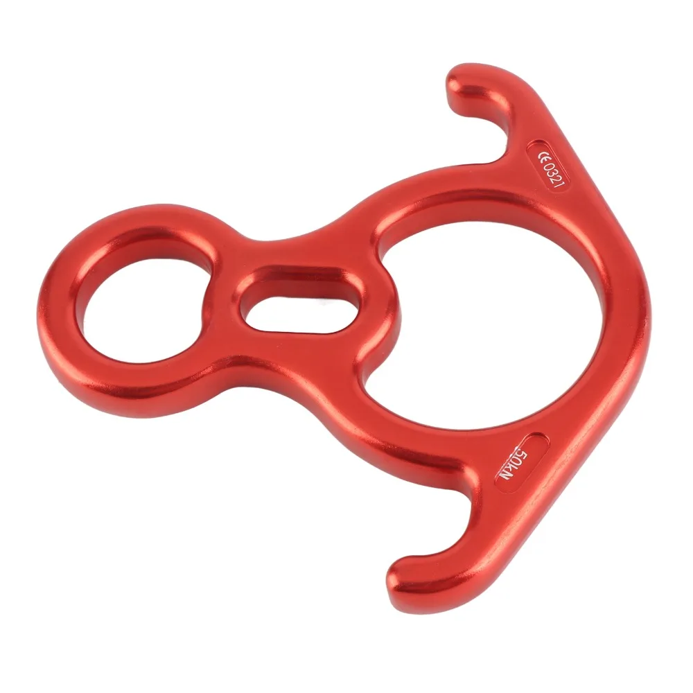 Durable 50KN Rating Figure 8 Descender Heavy Duty Large Bent-Ear Rescue Descender Aluminum Alloy Rappelling Gear Rescue Gear
Durable 50KN Rating Figure 8 Descender Heavy Duty Large Bent-Ear Rescue Descender Aluminum Alloy Rappelling Gear Rescue Gear