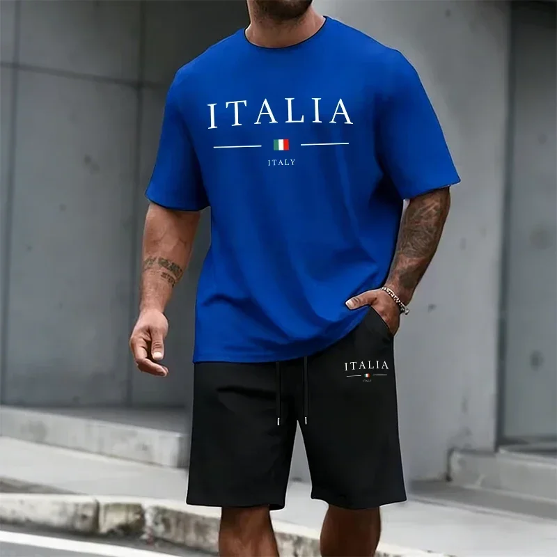 2026 New Mens Tracksuit O-neck T-shirts Shorts 2 Pcs Set Summer Casual Short Sleeve Outfits Outdoor Sports Jogging Male Clothing
2026 New Mens Tracksuit O-neck T-shirts Shorts 2 Pcs Set Summer Casual Short Sleeve Outfits Outdoor Sports Jogging Male Clothing