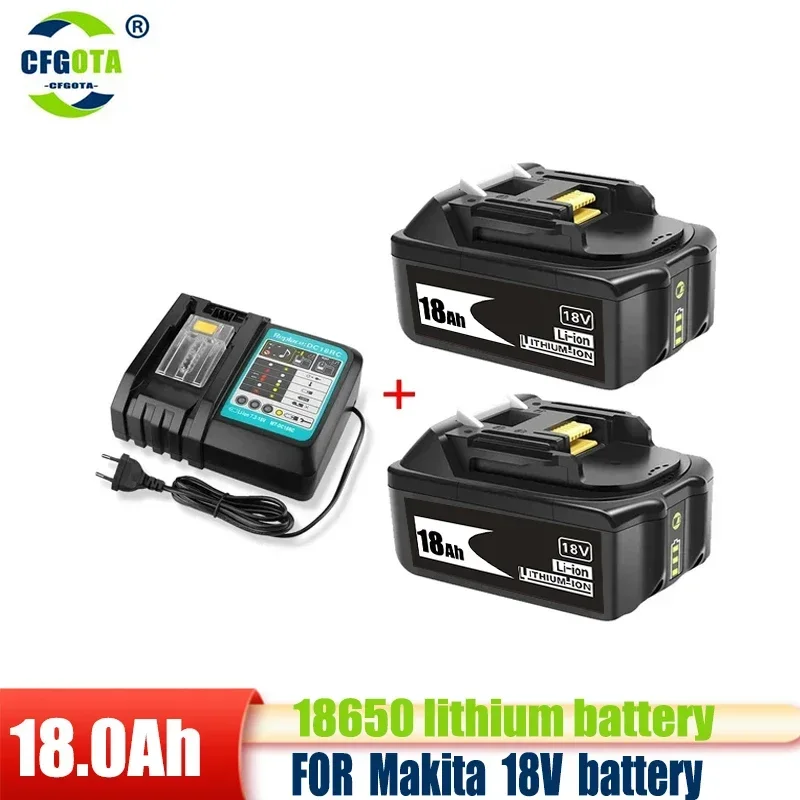 Original For Makita 18V 18000mAh 18.0Ah Rechargeable Power Tools Battery with LED Li-ion Replacement LXT BL1860B BL1860 BL1850
Original For Makita 18V 18000mAh 18.0Ah Rechargeable Power Tools Battery with LED Li-ion Replacement LXT BL1860B BL1860 BL1850