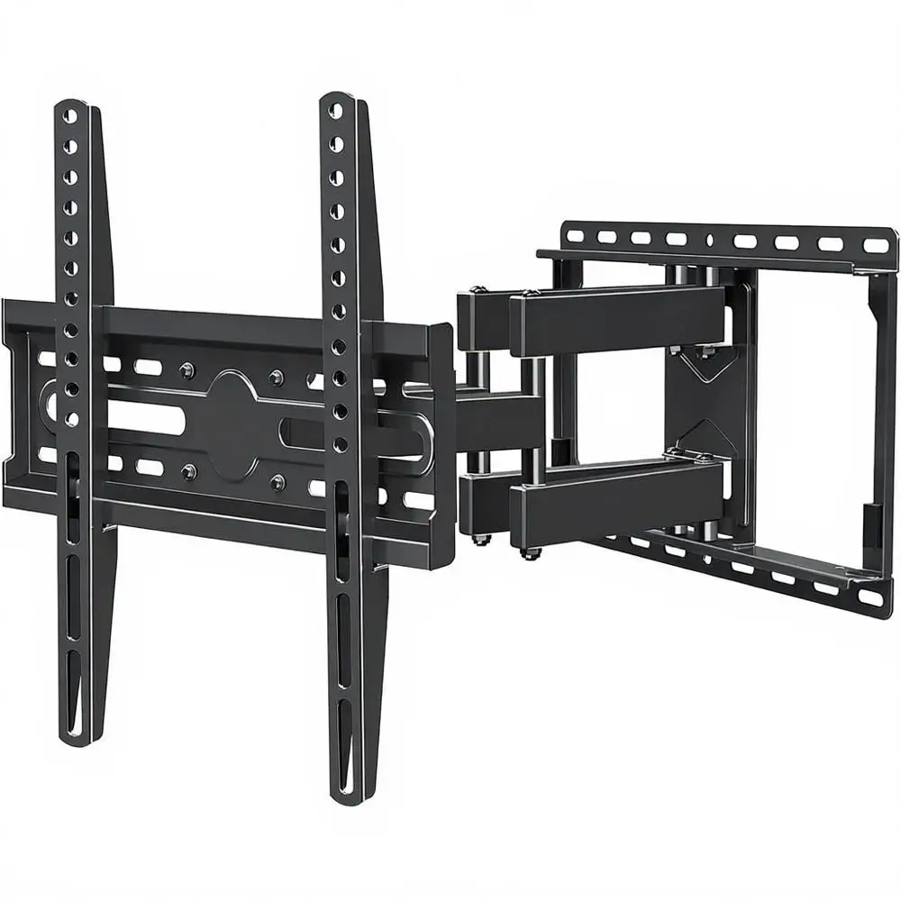 Universal Swivel and Full Motion TV Wall Mount Bracket for 32-65 Inch Screens, Supports 16 Inch Studs, Max VESA 400x400 mm, 99lb
Universal Swivel and Full Motion TV Wall Mount Bracket for 32-65 Inch Screens, Supports 16 Inch Studs, Max VESA 400x400 mm, 99lb