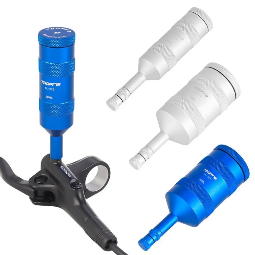 20ML/50ML Mountain Bike Oil Bottle Replenishment Tool Prevent Leakage Bicycle Oils Storage Lightweight Aluminum Alloy 
20ML/50ML Mountain Bike Oil Bottle Replenishment Tool Prevent Leakage Bicycle Oils Storage Lightweight Aluminum Alloy