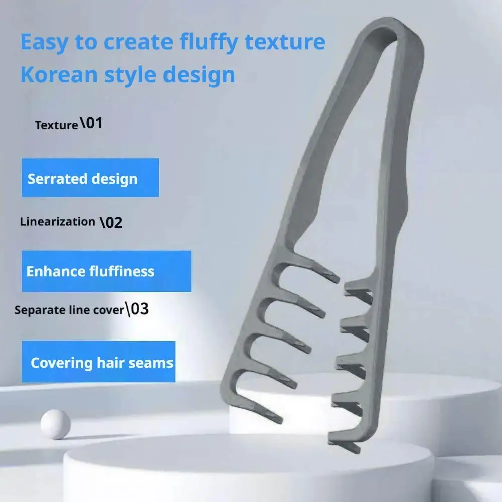 Wide-Tooth Volumizing Comb Fluffy Texture Curling Styling Tool for Men Ideal for All Hair Types
Wide-Tooth Volumizing Comb Fluffy Texture Curling Styling Tool for Men Ideal for All Hair Types