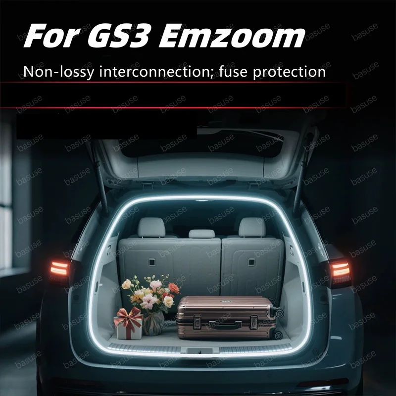 For 2023-2025 GAC GS3 Emzoom high brightness trunk lighting ambient light interior decoration LED Rear Trunk Light Bar
For 2023-2025 GAC GS3 Emzoom high brightness trunk lighting ambient light interior decoration LED Rear Trunk Light Bar