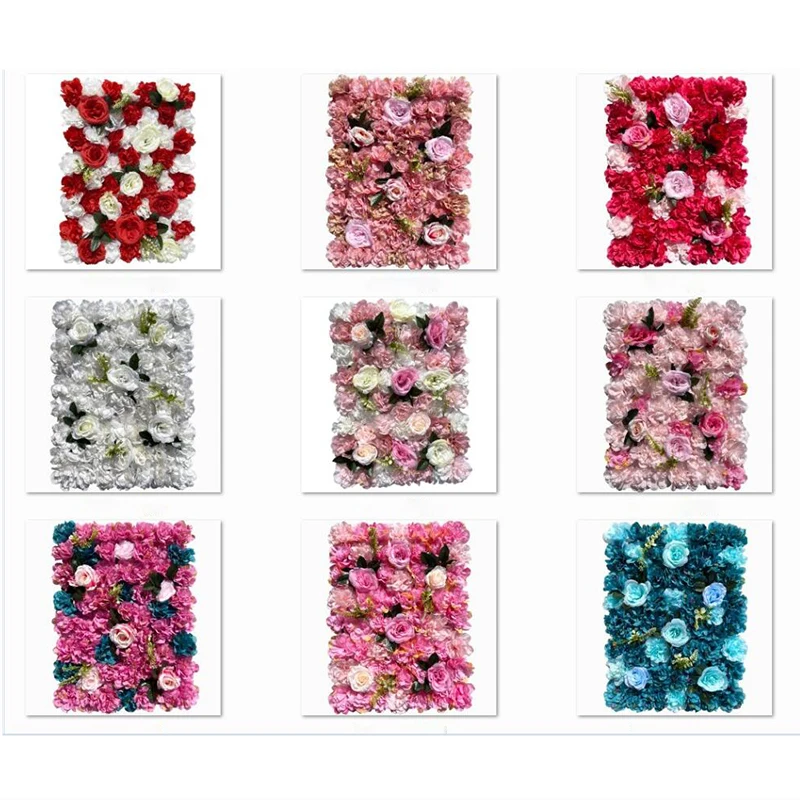 Silk Rose Floral Wall Decorative Faux Flower Wall Background for Wedding Home Decoration Background Shop Party Photo Arrangement
Silk Rose Floral Wall Decorative Faux Flower Wall Background for Wedding Home Decoration Background Shop Party Photo Arrangement